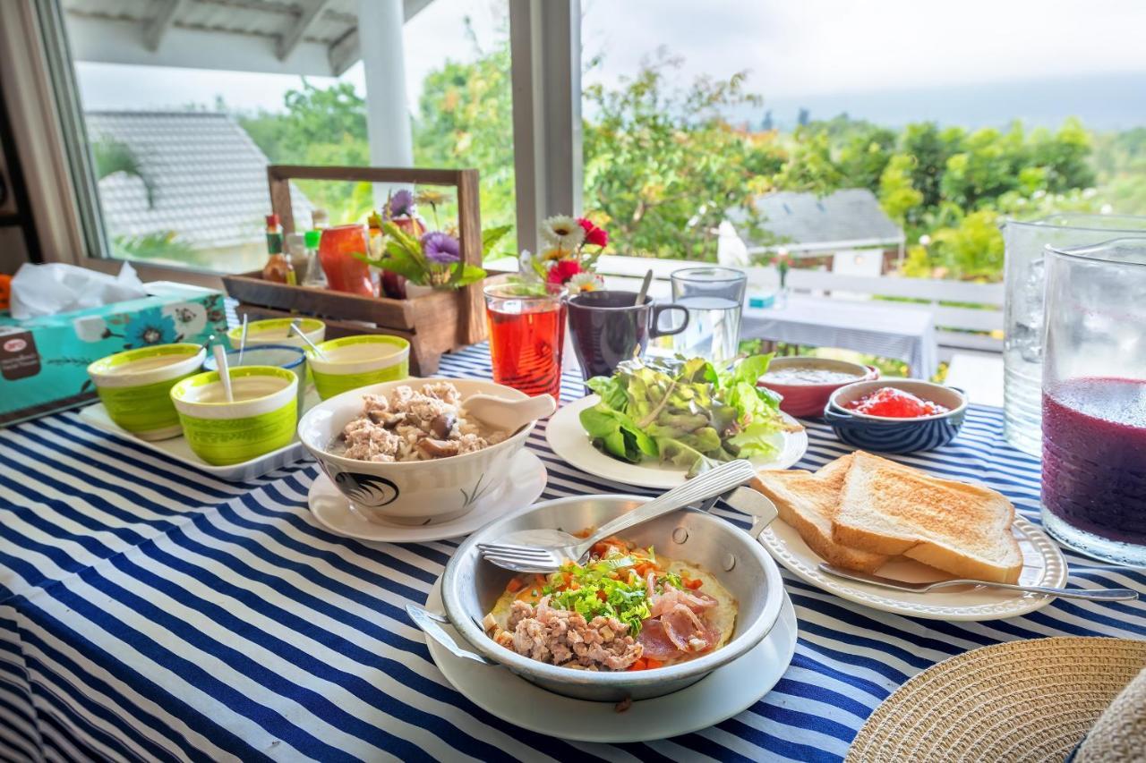 Dhanhill Bed&Cafe Ban Bu Khanun Ngoại thất bức ảnh