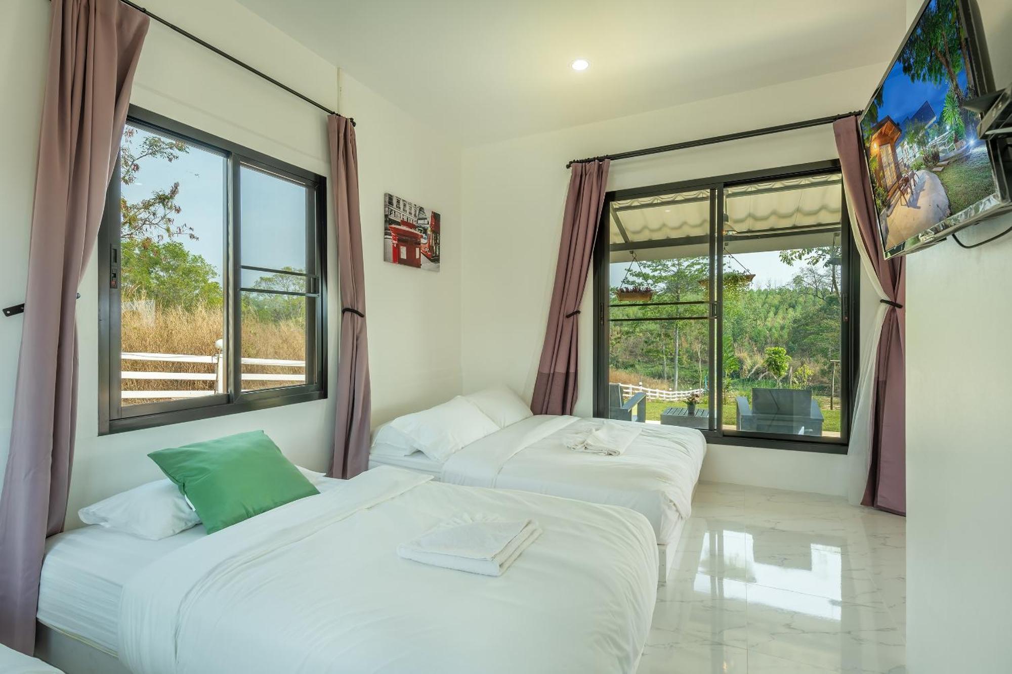 Dhanhill Bed&Cafe Ban Bu Khanun Ngoại thất bức ảnh